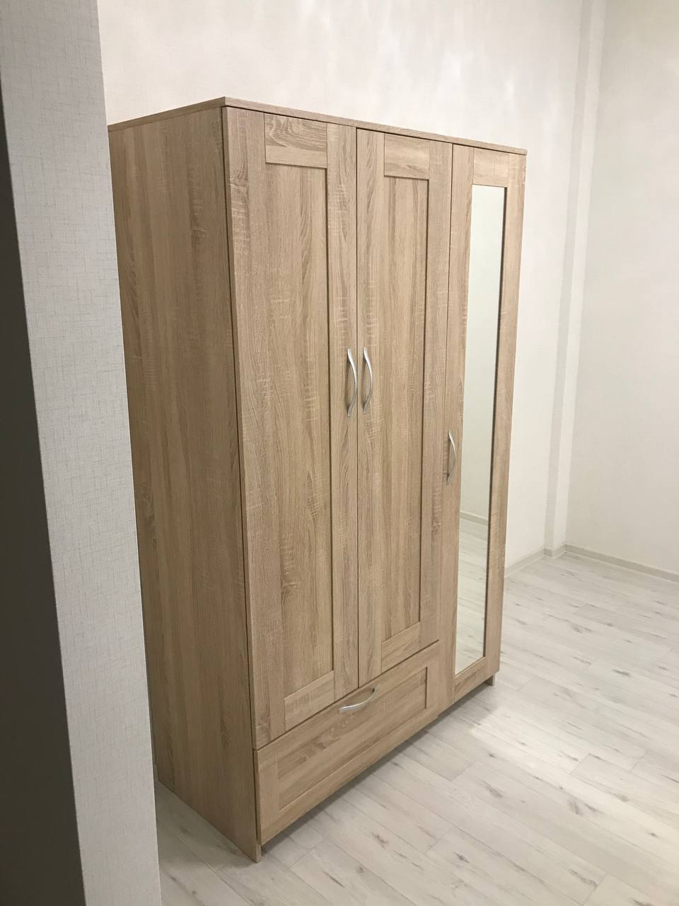 Холодильник и шкаф